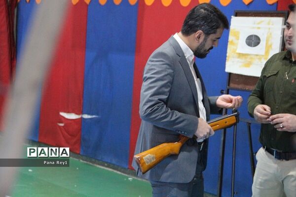 مسابقات دارت و تیراندازی در سالن ورزشی علی‌ابن ابی‌طالب(ع)ناحیه یک شهرری