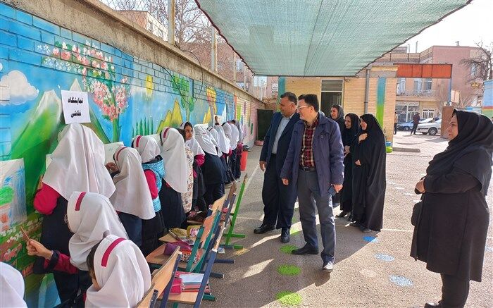 گرامیداشت هفته هوای پاک در مدارس نیشابور