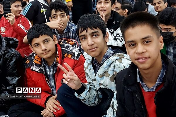 جشن تکلیف دانش‌آموزان پسر مدارس کهریزک و باقرشهر