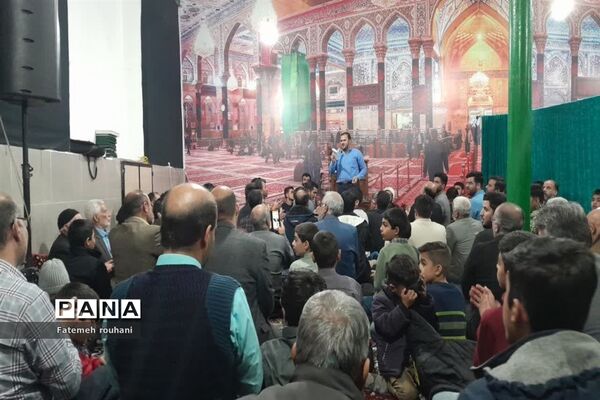 حضور پُرشور نوجوانان در جشن میلاد ابن الرضا (ع) در خلیل‌آباد