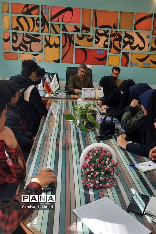 جلسه نمایندگان تشکل های دانش‌آموزی شهرستان تربت‌جام