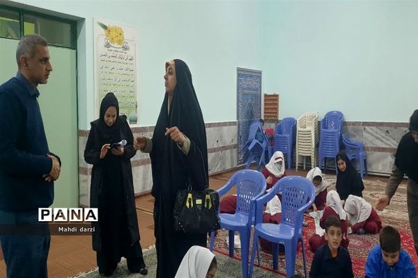 جشنواره نقاشی به‌مناسبت هوای پاک در دبستان با نیاز های ویژه امام موسی کاظم (ع) گالشپل