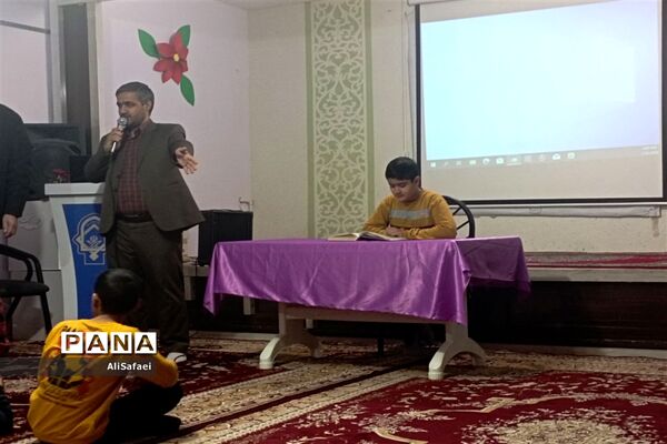 جشن پسران قرآنی  در میلادامام جواد(ع) در  شهرستان خلیل اباد