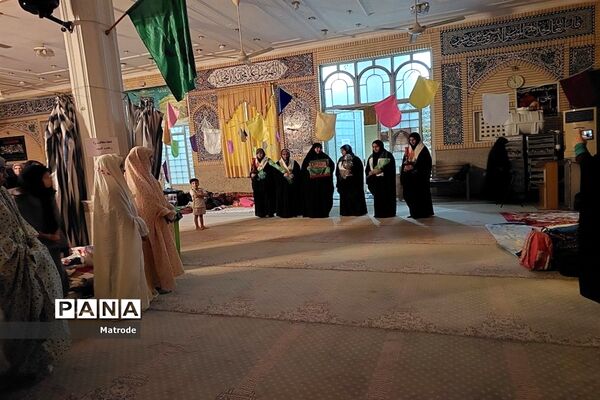 شرکت فعال پیشتازان شادگانی در مراسم اعتکاف دانش‌آموزی