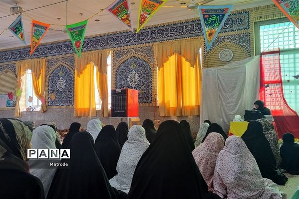 شرکت فعال پیشتازان شادگانی در مراسم اعتکاف دانش‌آموزی