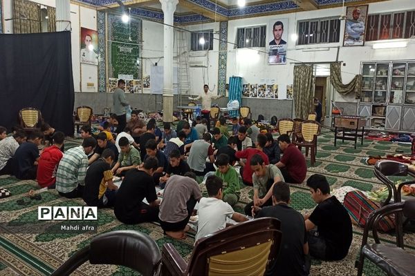 برگزاری اعتکاف دانش آموزی در ۵ مسجد شهرستان بهبهان