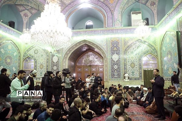 حضور وزیر آموزش و پرورش در مراسم اعتکاف دانشجومعلمان و دانش‌آموزان