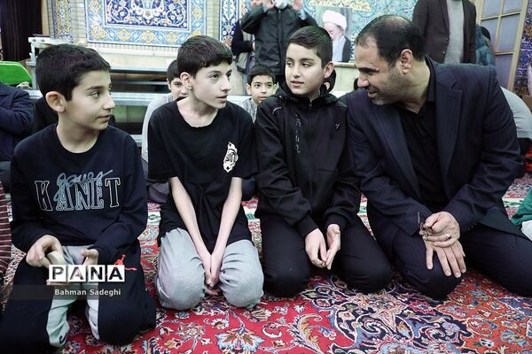 حضور وزیر آموزش و پرورش در مراسم اعتکاف دانشجومعلمان و دانش‌آموزان