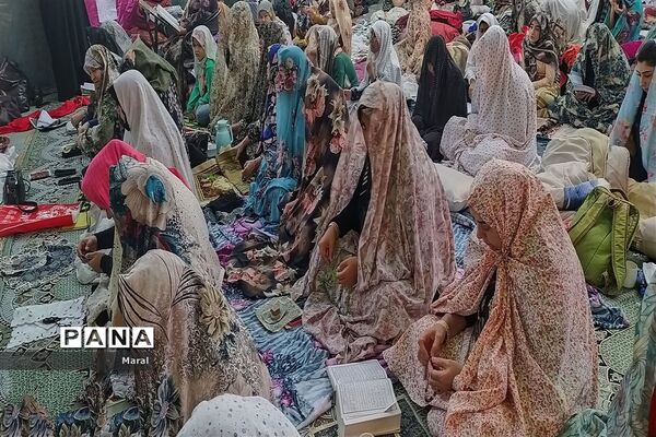 سومین روز از اعتکاف دانش‌آموزی در بخش جوادآباد