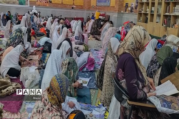 سومین روز از اعتکاف دانش‌آموزی در بخش جوادآباد