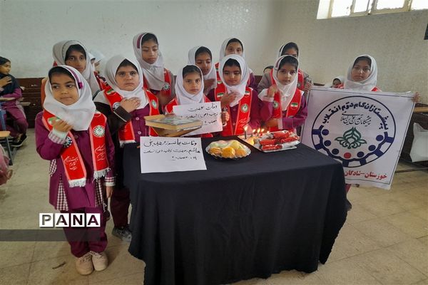 مراسم سوگواری وفات حضرت زینب در مدارس شادگان