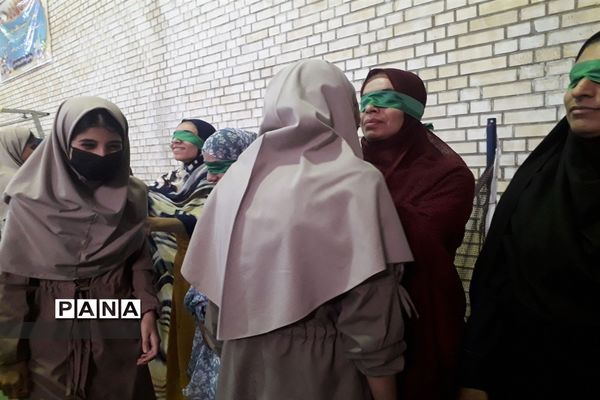 مسابقات ورزشی مادر و دختر در جزیره هرمز