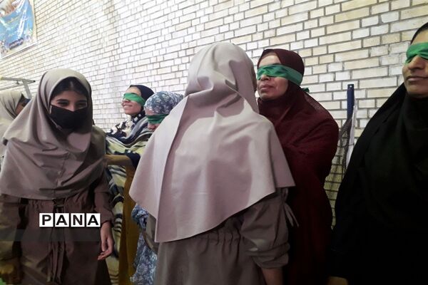 مسابقات ورزشی مادر و دختر در جزیره هرمز