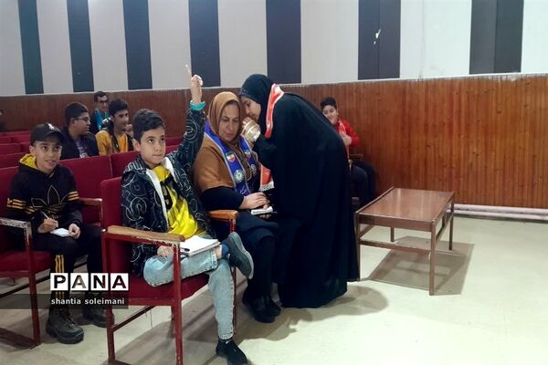 پایان دوره خبرنگاری در سازمان دانش‌آموزی قائمشهر