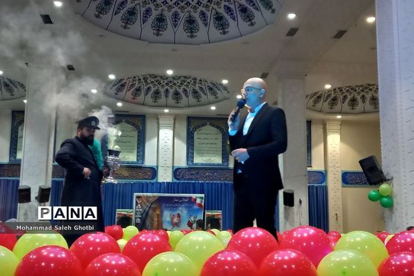 مراسم مهر پدری به‌مناسبت ولادت امام علی(ع) در مرقد شیخ صدوق ناحیه یک شهرری