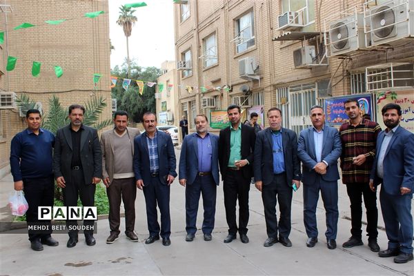 موکب  دانش‌آموزی به‌مناسب  ولادت امام علی (ع) و روز پدر