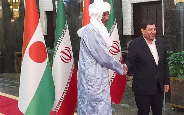 استقبال رسمی معاون اول رئیس‌جمهوری از نخست وزیر نیجر