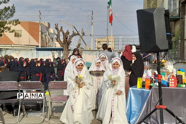 افتتاحیه توزیع شیر رایگان در دبستان فاطمه‌الزهرا(ع)