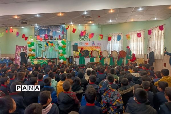 جشن میلاد امام علی ( ع) و روز پدر در دبستان شیخ مفید فشافویه