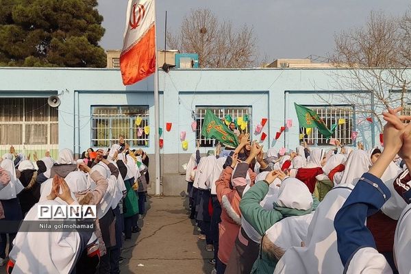 دانش‌آموزان شهریار در مراسم میلاد علی‌بن ابی‌طالب (ع)