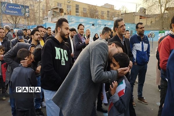 جشن میلاد امیرالمومنین علی علیه السلام در دبستان پسرانه امامت یک