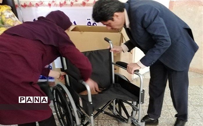 ترخیص 700 ویلچر دپوشده در گمرک غرب تهران‌