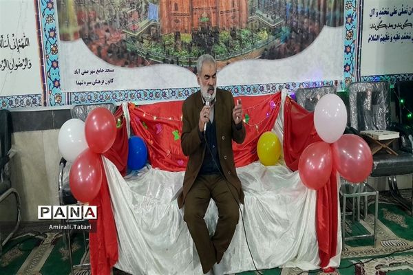 جشن میلاد امام علی ( ع) و روز پدر در مسجد جامع شهرستان بام وصفی آباد