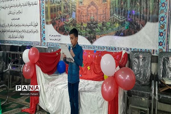 جشن میلاد امام علی ( ع) و روز پدر در مسجد جامع شهرستان بام وصفی آباد