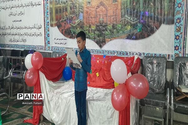 جشن میلاد امام علی ( ع) و روز پدر در مسجد جامع شهرستان بام وصفی آباد