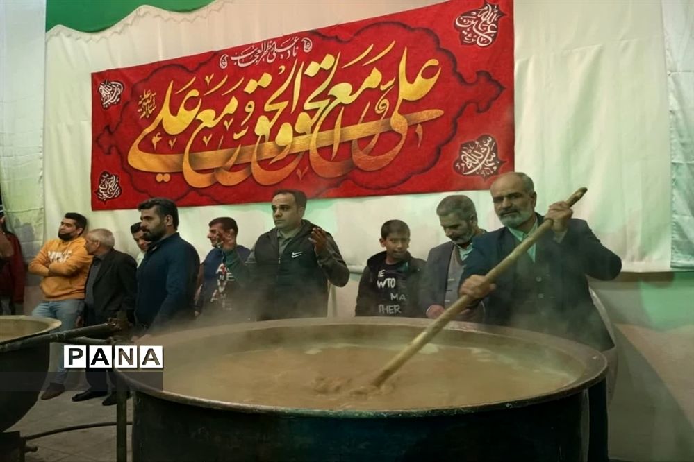 مراسم سمنو پزان