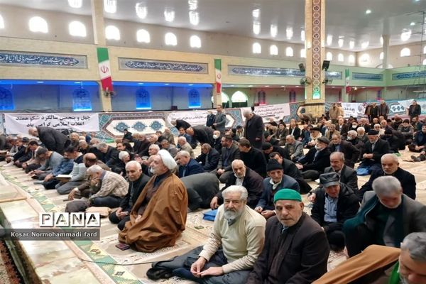 مراسم نمازجمعه در شهرستان اسلامشهر