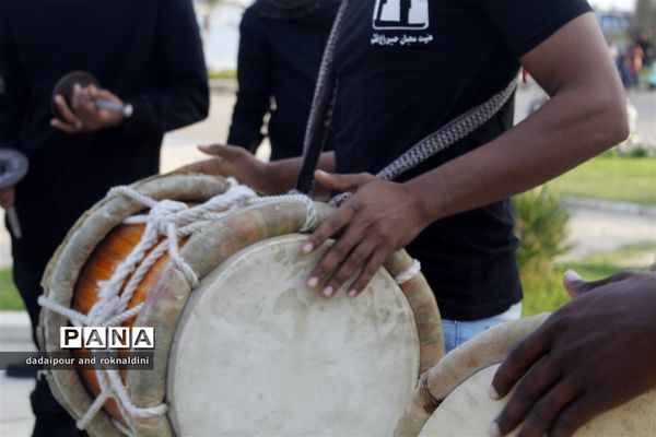 رونمایی از سرود طوفان الاقصی در  جزیره قشم