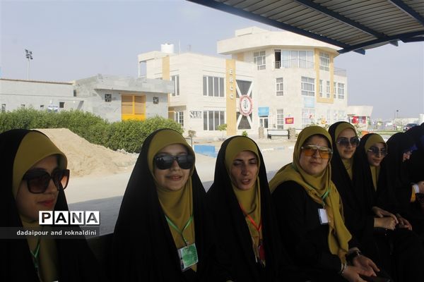 رونمایی از سرود طوفان الاقصی در  جزیره قشم