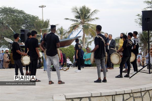 رونمایی از سرود طوفان الاقصی در  جزیره قشم