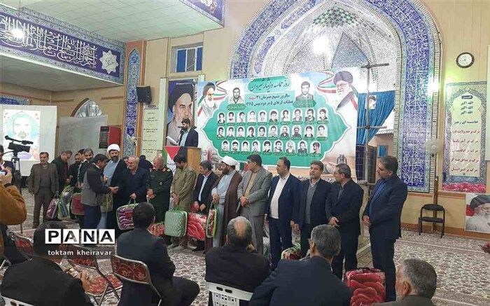 برگزاری یادواره شهدای عملیات کربلای ۵ در شهرستان شیروان‌/ فیلم