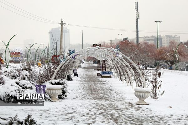 بارش برف در ارومیه