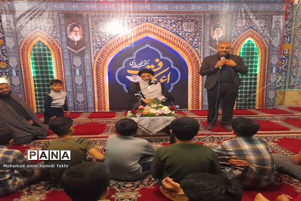 اعتکاف دانش‌آموزی در شهرستان کارون