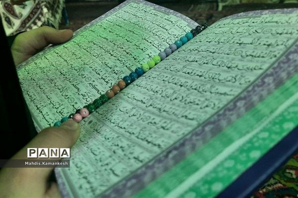 اعتکاف دانش‌آموزی در پاکدشت