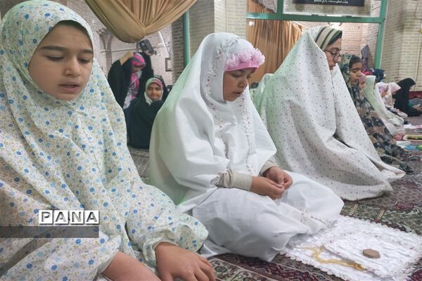 اعتکاف دانش‌آموزی در شهرستان تفرش