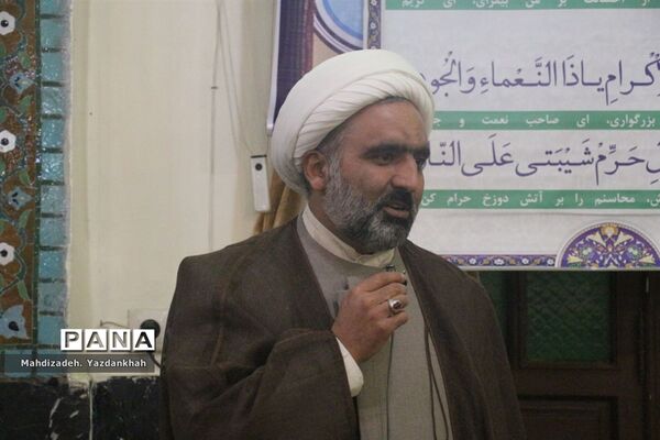 مراسم معنوی اعتکاف دانش‌آموزان ناحیه ۳ مشهد‌