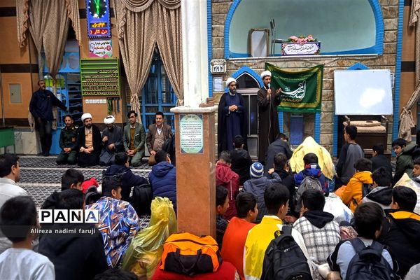 مراسم اعتکاف  در فاروج