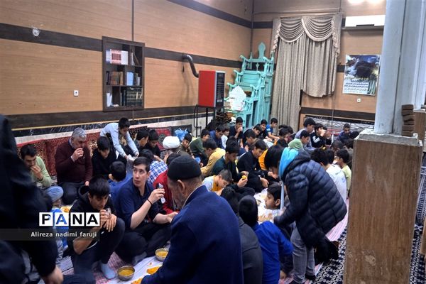 مراسم اعتکاف  در فاروج