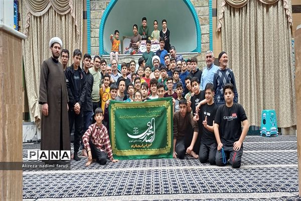 مراسم اعتکاف  در فاروج