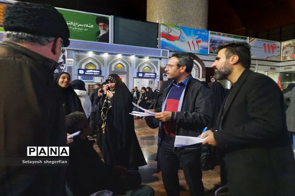 اعزام دانش آموزان ناحیه ۶ به راهیان نور