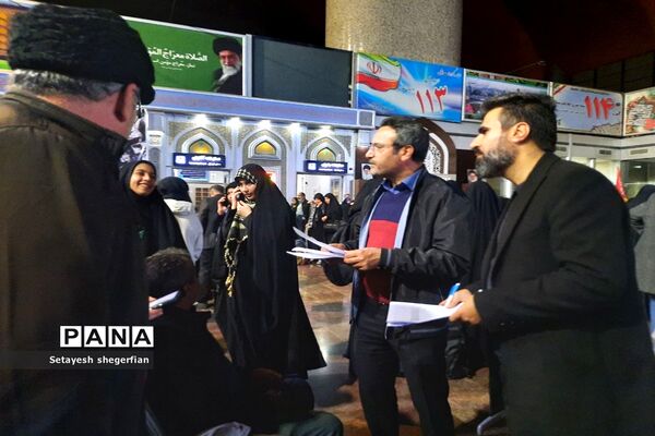 اعزام دانش آموزان ناحیه ۶ به راهیان نور
