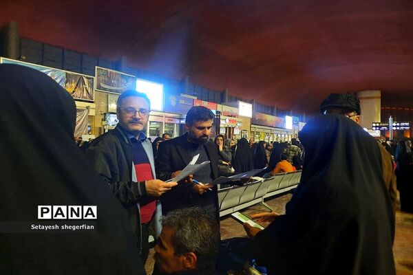 اعزام دانش آموزان ناحیه ۶ به راهیان نور