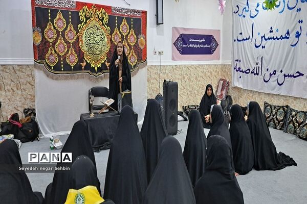 اعتکاف دانش‌آموزان در گناوه