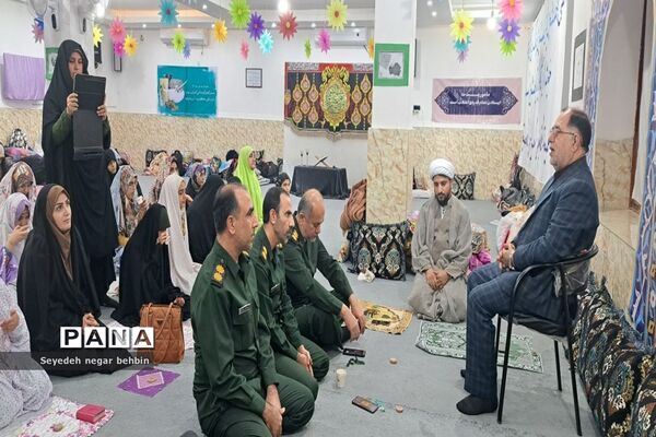 اعتکاف دانش‌آموزان در تنگستان و گناوه