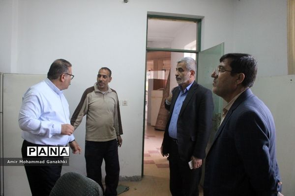 بازدید مسئولان آموزش و پرورش استان بوشهر از ساختمان جدید سازمان دانش‌آموزی استان