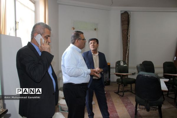 بازدید مسئولان آموزش و پرورش استان بوشهر از ساختمان جدید سازمان دانش‌آموزی استان